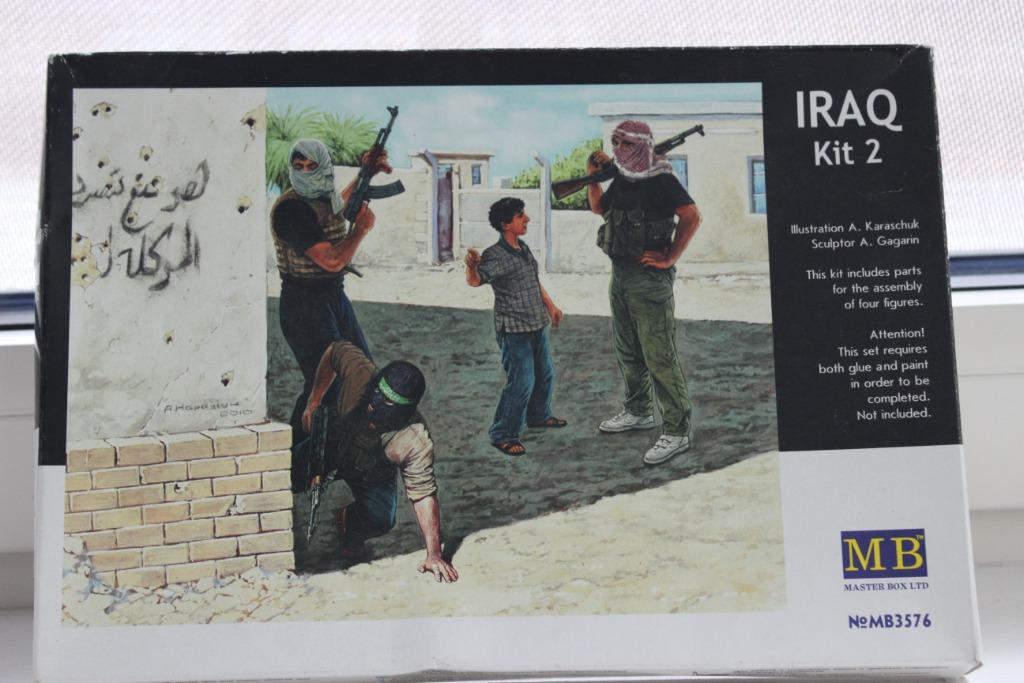 KIT DE MODÉLISME IRAK 2 À L'ÉCHELLE 1/35, Enlèvement ou Envoi