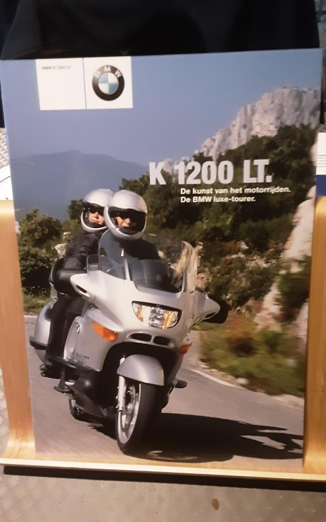 BMW k 1200 lt brochure, Ophalen of Verzenden, Zo goed als nieuw