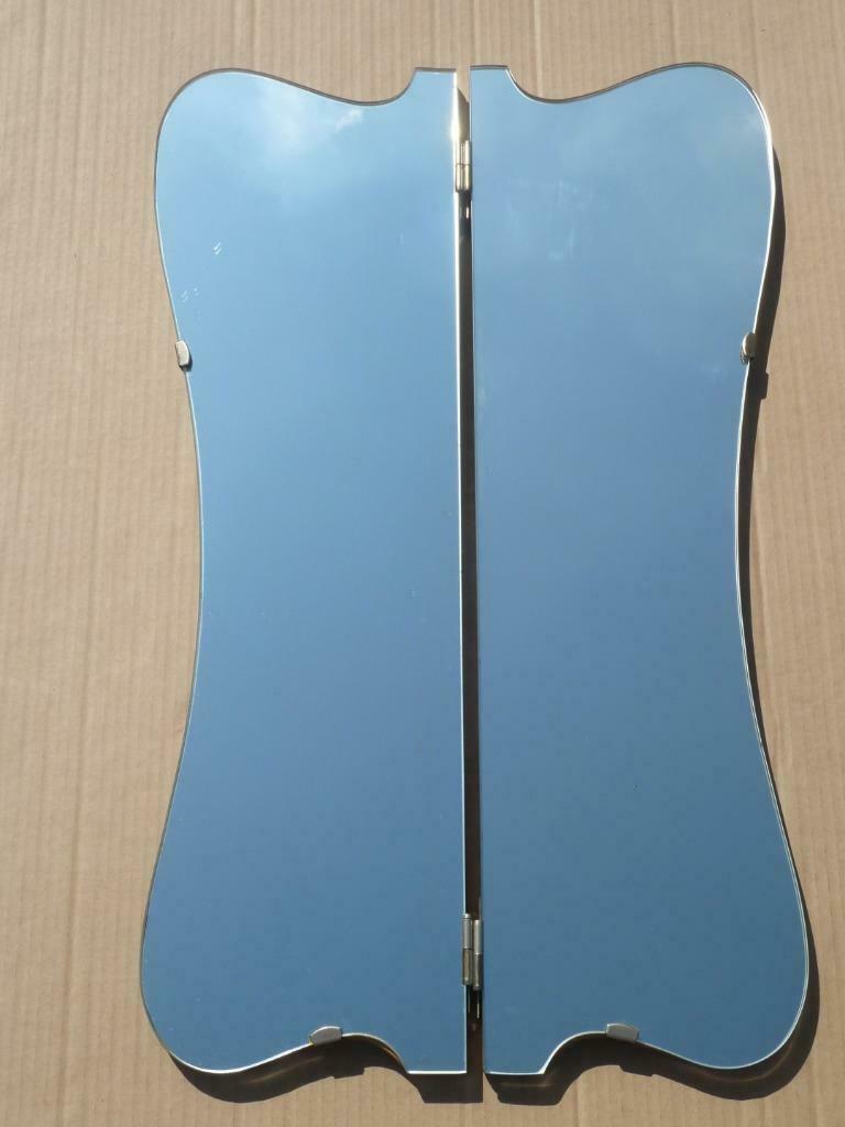 Miroirs en forme d'aile, antiques, Maison & Meubles, Moins de 100 cm, Enlèvement, Utilisé, Moins de 50 cm