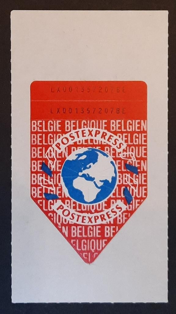 België: OBP (blz. 637)** Postexpress-vignet 1994., Frankeerzegel, Ophalen of Verzenden, Zonder stempel, Postfris