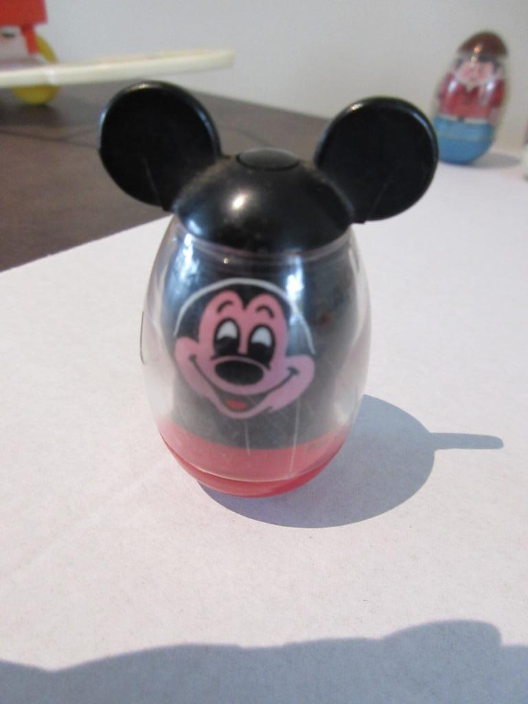 Mickey Mouse Weeble 1970 Walt Disney Productions vintage, Enlèvement, Mickey Mouse