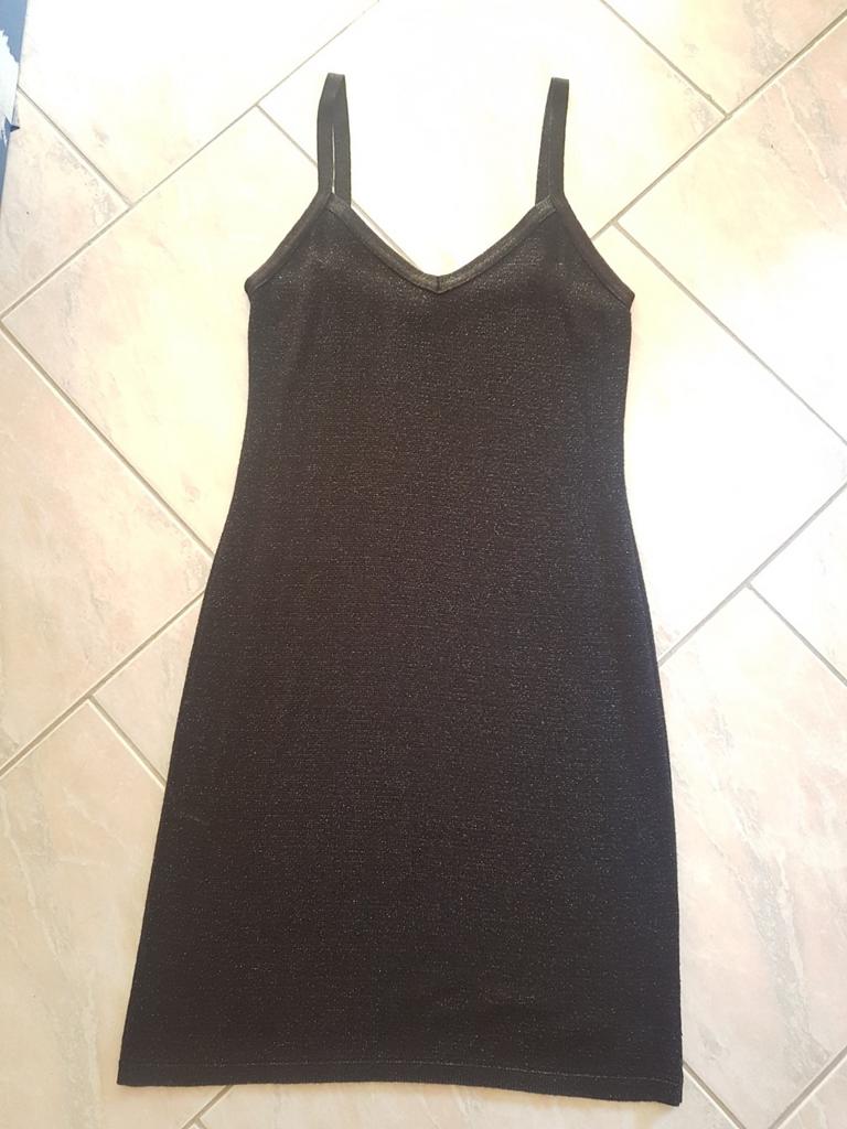 Robe brillante en tricot, Enlèvement ou Envoi, 3 Suisses, Comme neuf, Noir