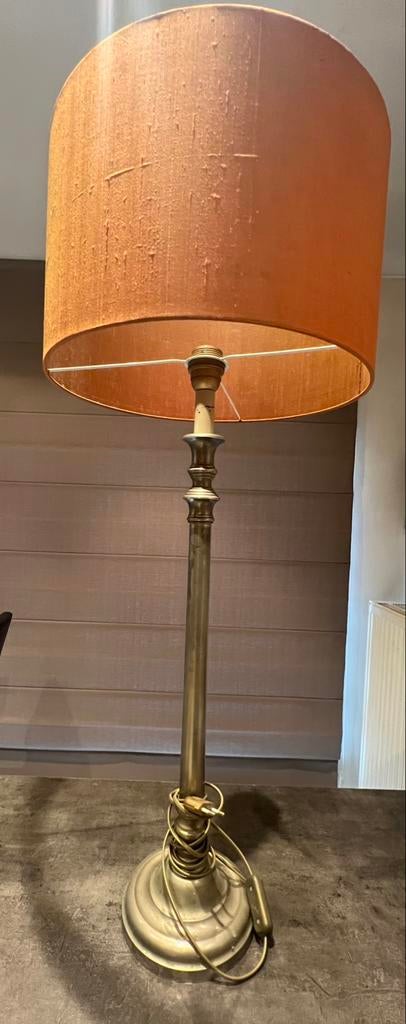 Hoge voetlamp - 95 cm, Antiek en Kunst, Antiek | Verlichting, Ophalen