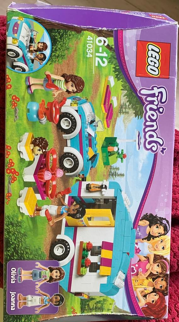 Lego friends 41034 kamperen, Kinderen en Baby's, Ophalen, Zo goed als nieuw