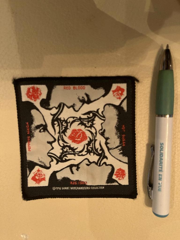 Red Hot Chili Peppers Blood Sugar Sex Magik geweven badge, Ophalen of Verzenden