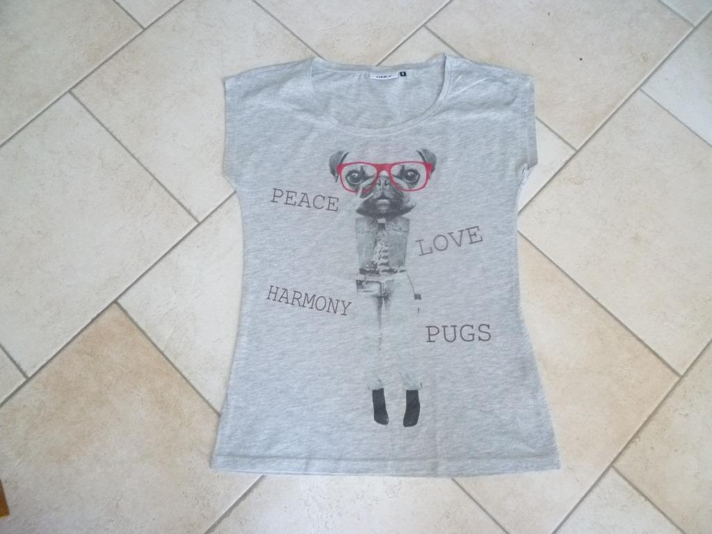 t-shirt gris taille S, Sans manches, Gris, Taille 36 (S), Comme neuf