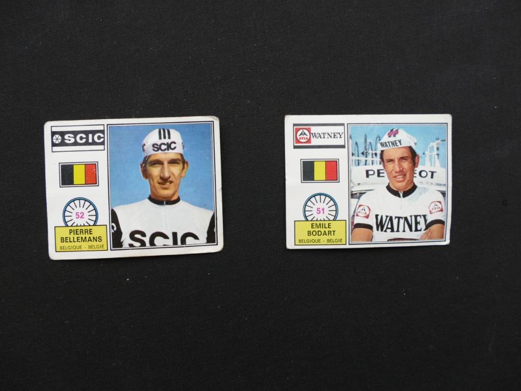 Panini Sprint 72 Pierre Bellemans en Emile Bodart, Enlèvement ou Envoi, Utilisé, Sport