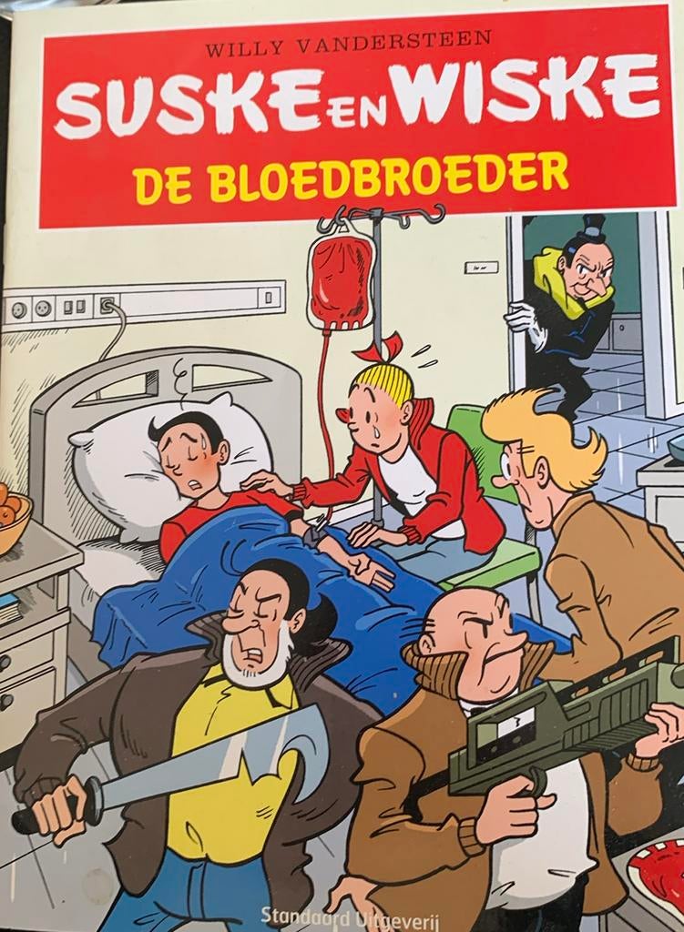Suske en wiske coolector de bloedbroeder versie rode kruis, Boeken, Ophalen, Zo goed als nieuw