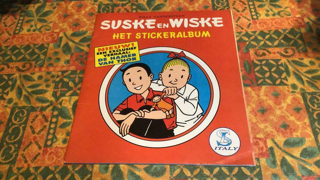 Suske en Wiske sticker album (r), Boeken, Ophalen of Verzenden, Gelezen, Willy vandersteen, Plaatjesalbum