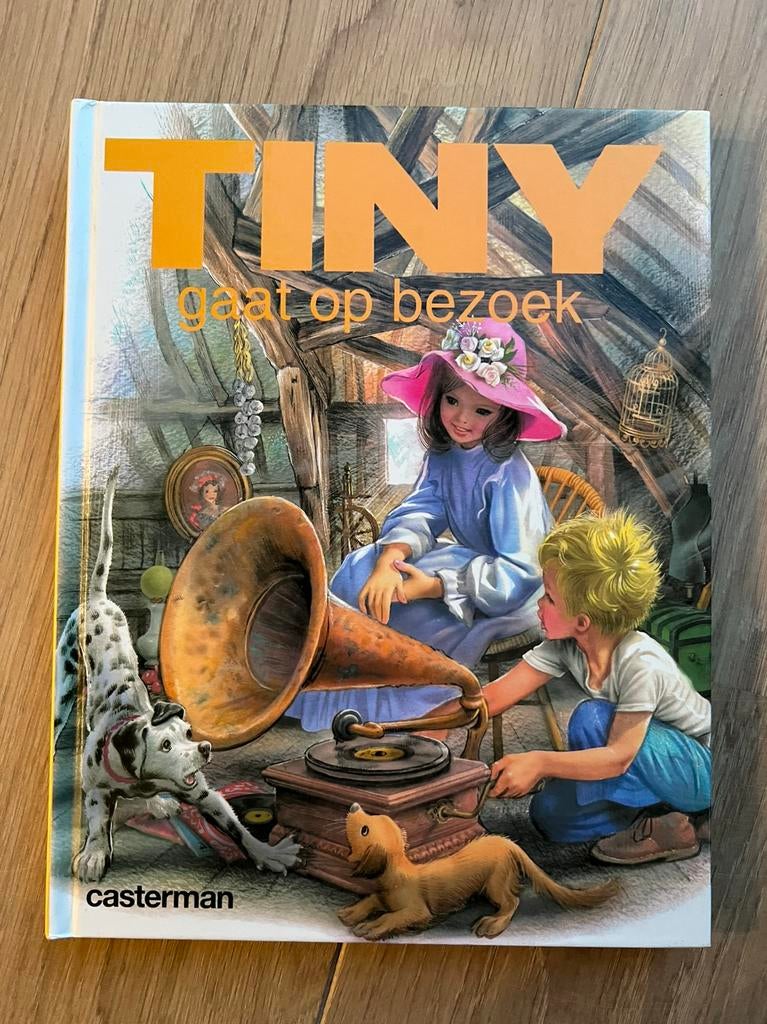 Boek Tiny gaat op bezoek in nieuwstaat, Boeken, Ophalen, Zo goed als nieuw