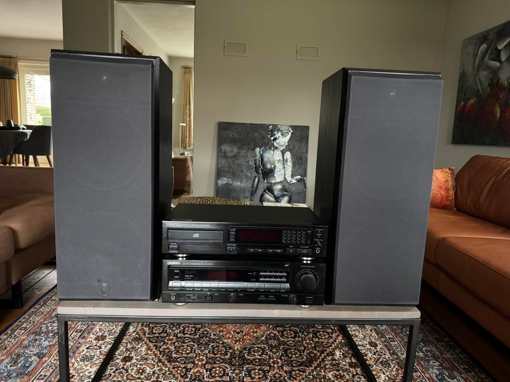Mooie vintage kenwood stereo instalatie., Audio, Tv en Foto, Ophalen, Gebruikt, Losse componenten