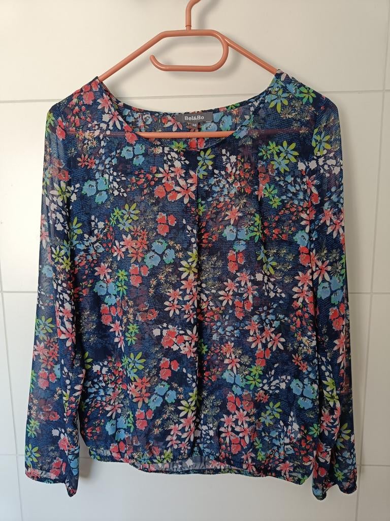 Blouse Bel&Bo (maat 36), Blauw, Bel & Bo, Ophalen of Verzenden, Maat 36 (S)
