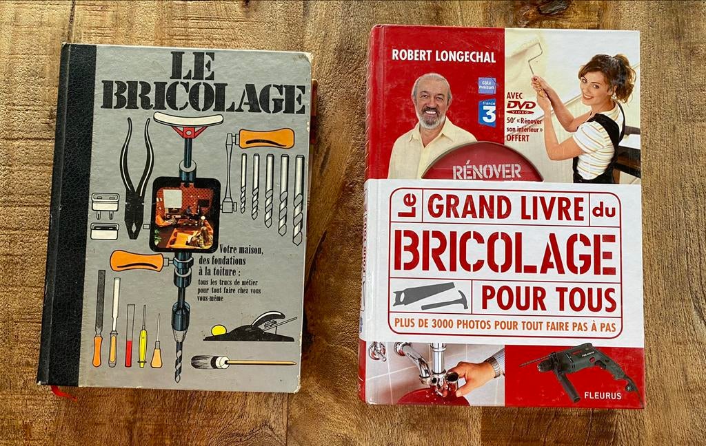 Lot de 2 gros livres sur le bricolage, Enlèvement, Comme neuf