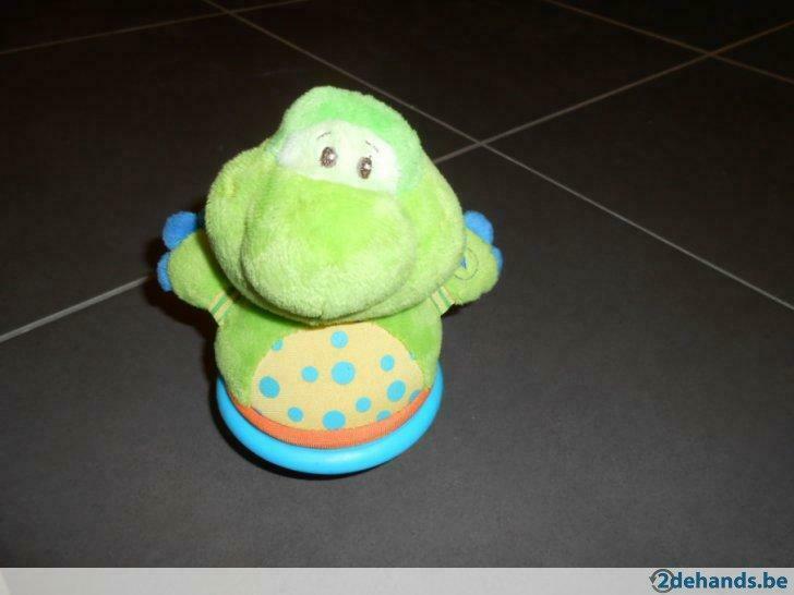 kikker - Roly Poly Ponf frog met geluid, Ophalen of Verzenden, Zo goed als nieuw, Jongen of Meisje