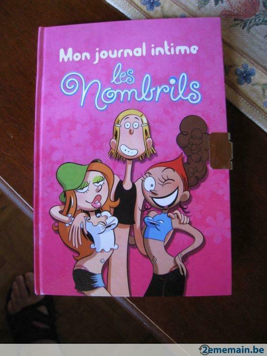 Nombrils Journal intime SPIROU dessin inedit sur couverture, Ophalen of Verzenden, Nieuw