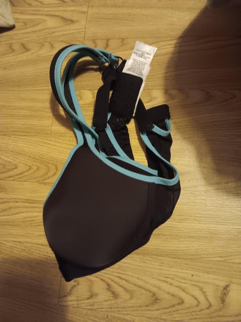 Soutien gorge noir bleu Kalenji, Kalenji, Enlèvement ou Envoi, Bleu, Soutien-gorge
