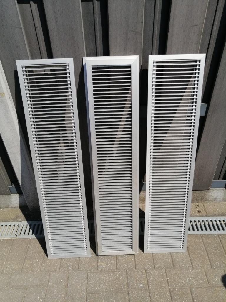 aluminium vloerroosters 110 cm x 25 cm, Ophalen, Nieuw, Overige materialen, Overige typen