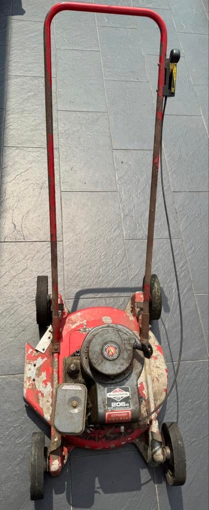 Grasmaaier Briggs&Stratton 206cc Benzine, Ophalen, Zo goed als nieuw