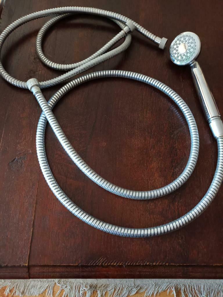 robinet de douche à long filetage + rallonge séparée, Enlèvement ou Envoi, Neuf, Inox