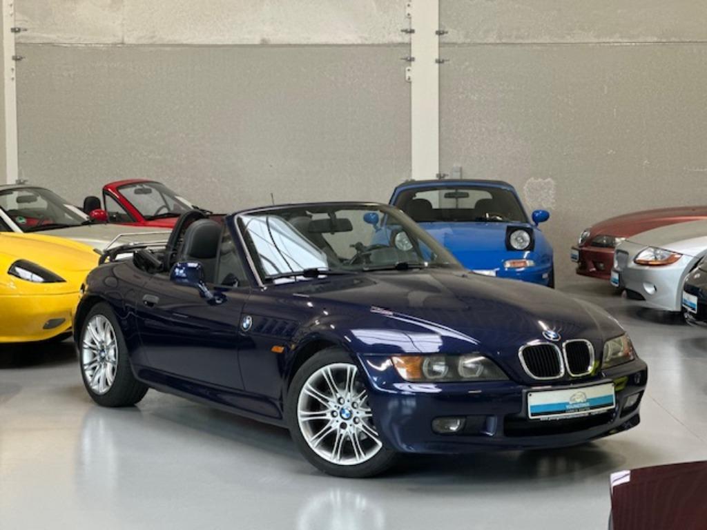 BMW Z3 1.9i 16v Roadster | Garantie | Sportinterieur | ..., Euro 2, Achterwielaandrijving, 87 kW, Zwart
