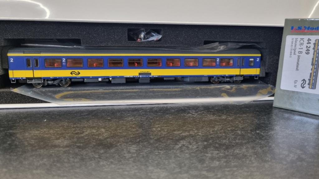 Lsmodels 44249 NS auto ICR Ardenner Express CFL NMBS, Gelijkstroom, Wagon, Ophalen of Verzenden, NS