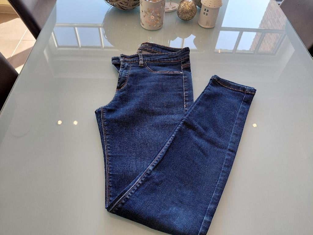 7/8 th One Step Skinny Jeans, Kleding | Dames, One Step, Blauw, Ophalen of Verzenden, Zo goed als nieuw