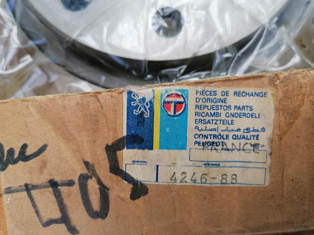 stel remschijven Citroen BX Peugeot 305 405, Auto-onderdelen, Remmen en Aandrijving, Citroën, Peugeot, Nieuw, Verzenden