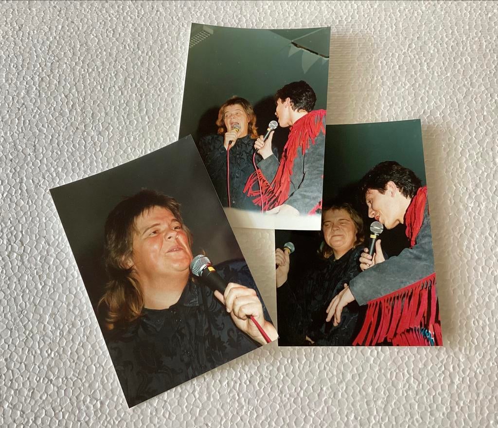 🌼 3 echte foto’s Margriet Hermans & Helmut Lotti 📸, Verzamelen, Ophalen of Verzenden, Zo goed als nieuw