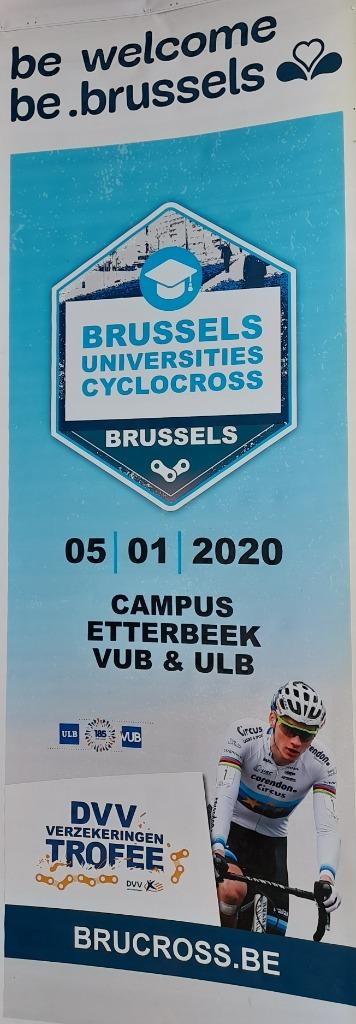 Banner -  veldrit 2020 Brussel - afbeelding Vandepoel, Ophalen of Verzenden, Zo goed als nieuw, Overige typen