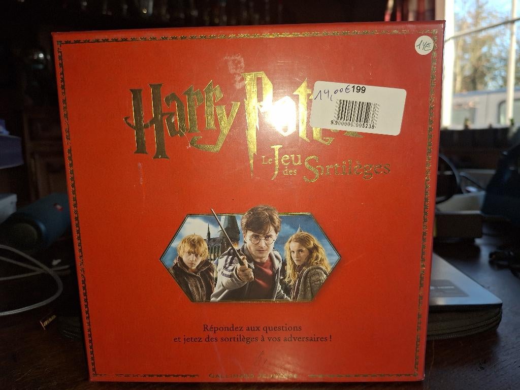 harry potter le jeu des sortilèges, Trois ou quatre joueurs, Enlèvement ou Envoi, Comme neuf, Gallimard jeunesse