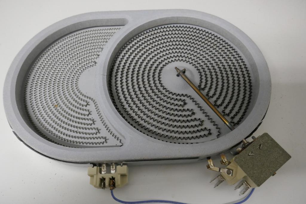 onderdeel vitrokeramische kookplaat KM 5607 verwarmelement, Elektronische apparatuur, Ophalen of Verzenden, Gebruikt