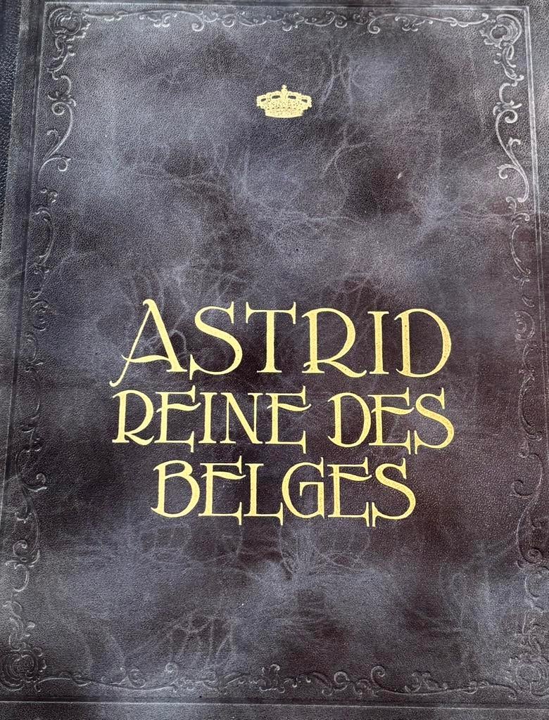 Astrid, Reine des Belges. 1936, Antiquités & Art, Enlèvement ou Envoi