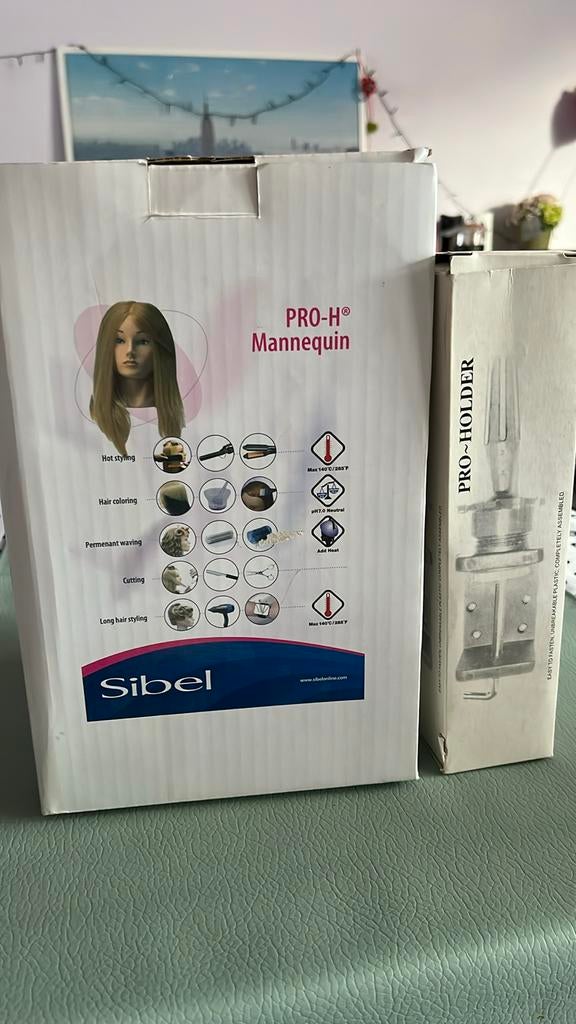 Haarpop voor kapper, Ophalen, Gebruikt, Haarverzorging