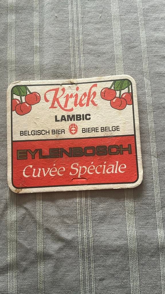 Oude bierviltje eylenbosch, Verzamelen, Ophalen of Verzenden, Gebruikt