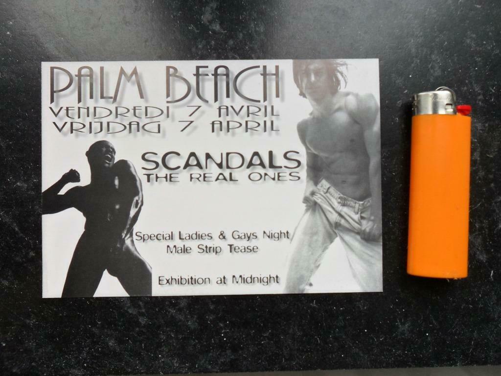 Flyers Palm Beach @ Kobbegem - Discotheek, Enlèvement ou Envoi, Utilisé, Autres types