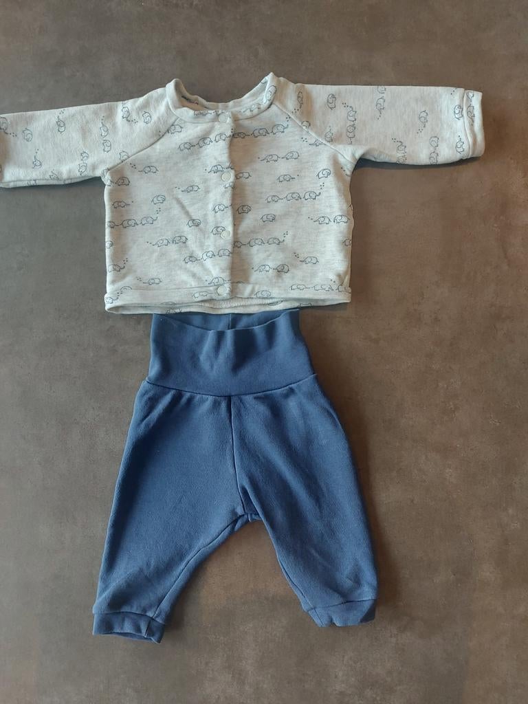 Setje H&M maat 56, Kinderen en Baby's, Babykleding | Maat 56, H&M, Ophalen of Verzenden, Zo goed als nieuw, Setje