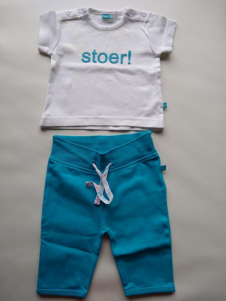m 50-56 setje Stoer!, Ophalen of Verzenden, Gebruikt, Meisje, Setje