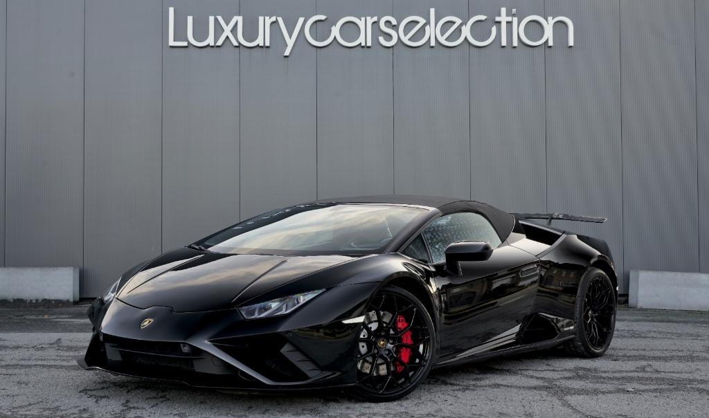 Lamborghini Huracán EVO RWD Spyder *AKRAPOVIC/LIFT/CAM/FULL*, Autos, Cuir, Capteur de lumière, Achat, Euro 6