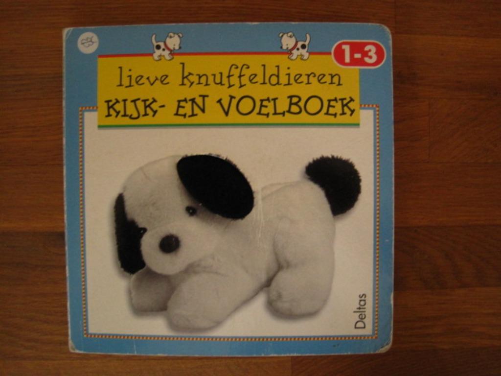 Kijk- en voelboekje Lieve knuffeldieren, Ophalen of Verzenden, Gelezen, Uitklap-, Voel- of Ontdekboek