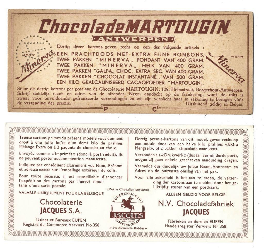 Chocolade BON'S : Martougin, Jacques, Meurisse en Côte d'Or, Gravure, Comme neuf, Envoi, 1940 à 1960
