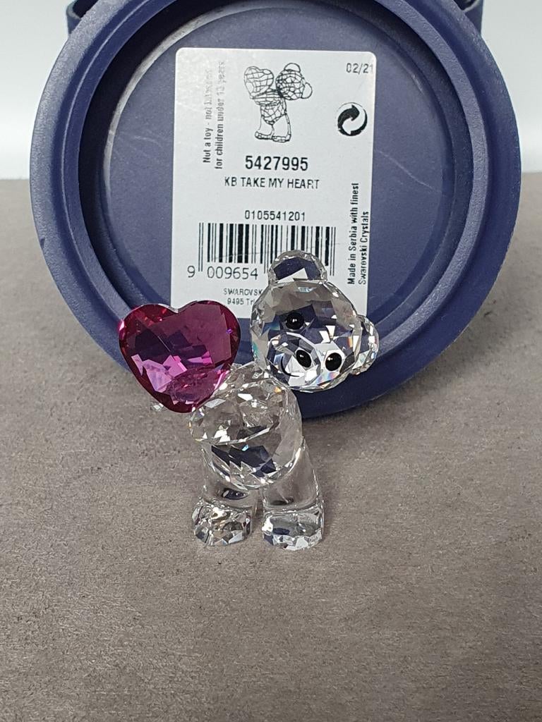 Swarovski Kris beer: Take my Heart 5427995., Ophalen of Verzenden, Zo goed als nieuw