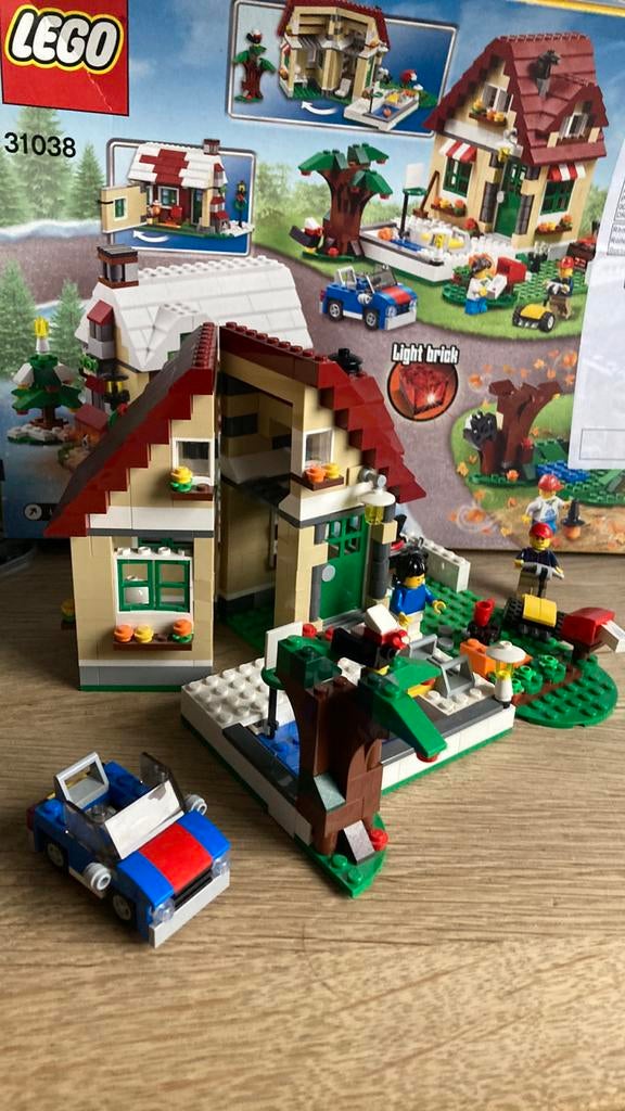 Lego creator huis 31038, Ophalen of Verzenden, Zo goed als nieuw, Lego