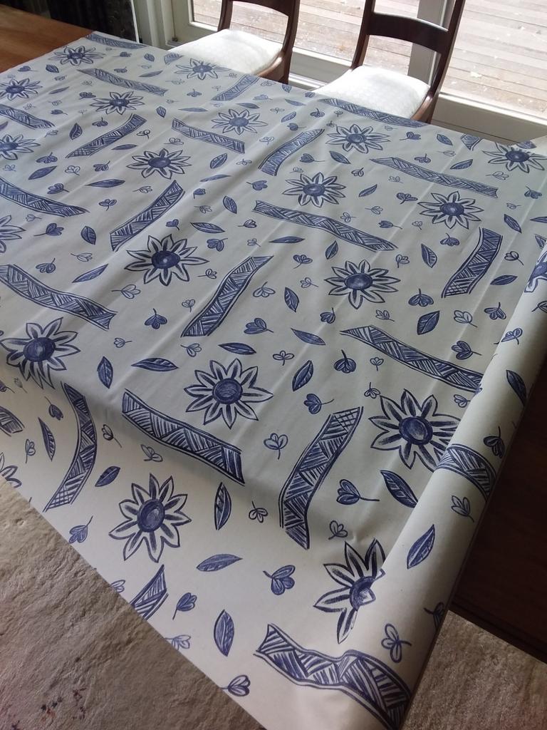 Tafellinnen Vlek en Strijkvrij  100 %  Katoen op rol. NIEUW, Ophalen, Textiel