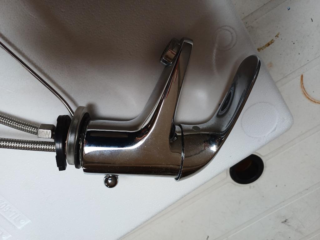 kraan lavabo, Ophalen, Gebruikt, Chroom, Kraan