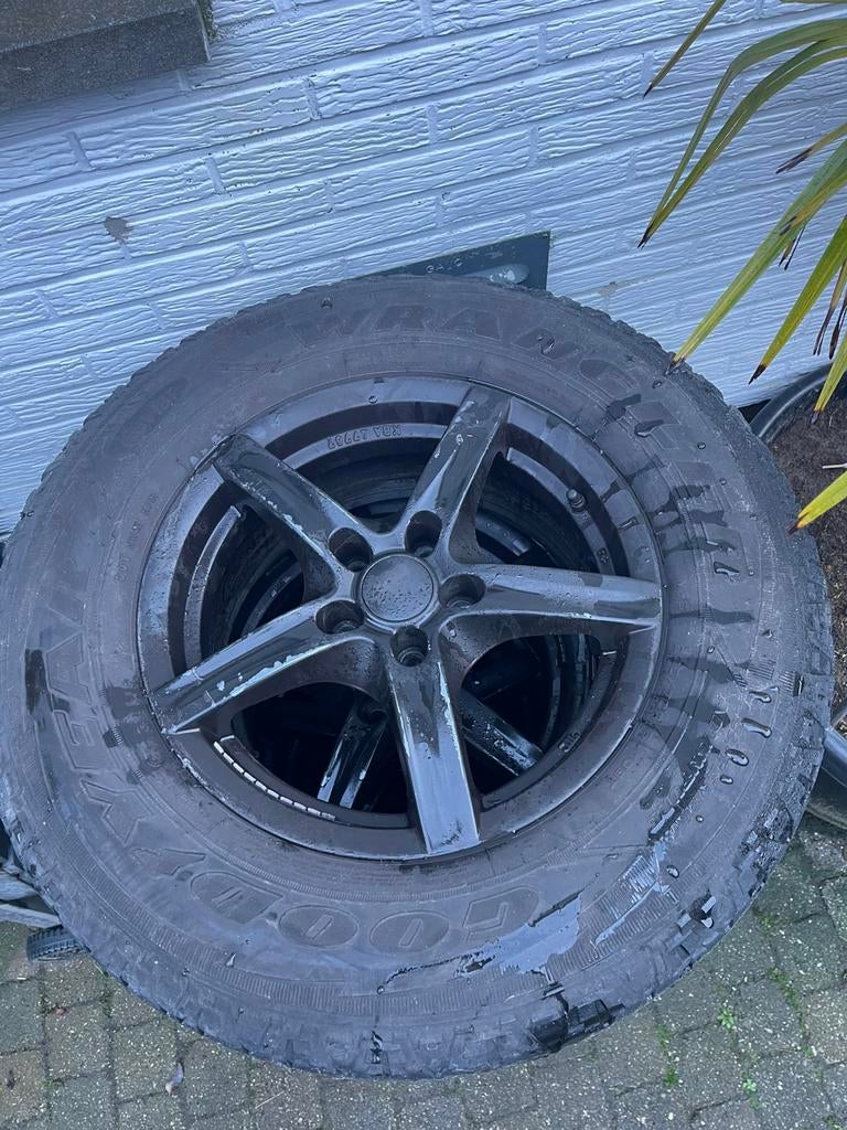 Goodyear Wrangler ATT (Kevlar) offroad banden 235/70R16, Ophalen, Gebruikt