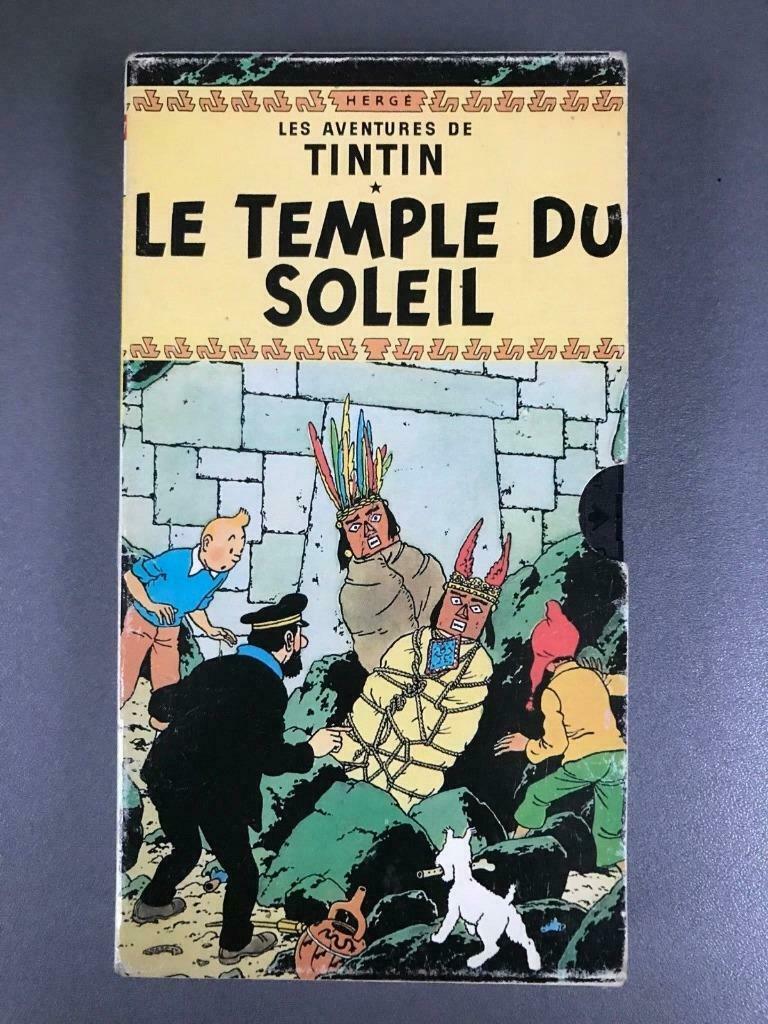 VHS Tintin : Le temple du soleil -, Tous les âges, Enlèvement ou Envoi, Utilisé, Dessin animé