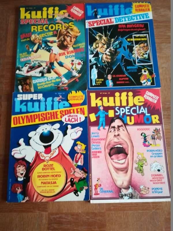 Strips Kuifje special + super Kuifje + Vrouwen in 't wit, Meerdere stripboeken, Ophalen of Verzenden, Gelezen