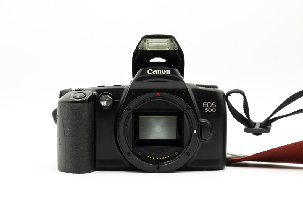 Canon EOS 500 - Auto Focus SLR, Audio, Tv en Foto, Ophalen of Verzenden, Gebruikt, Spiegelreflex, Canon