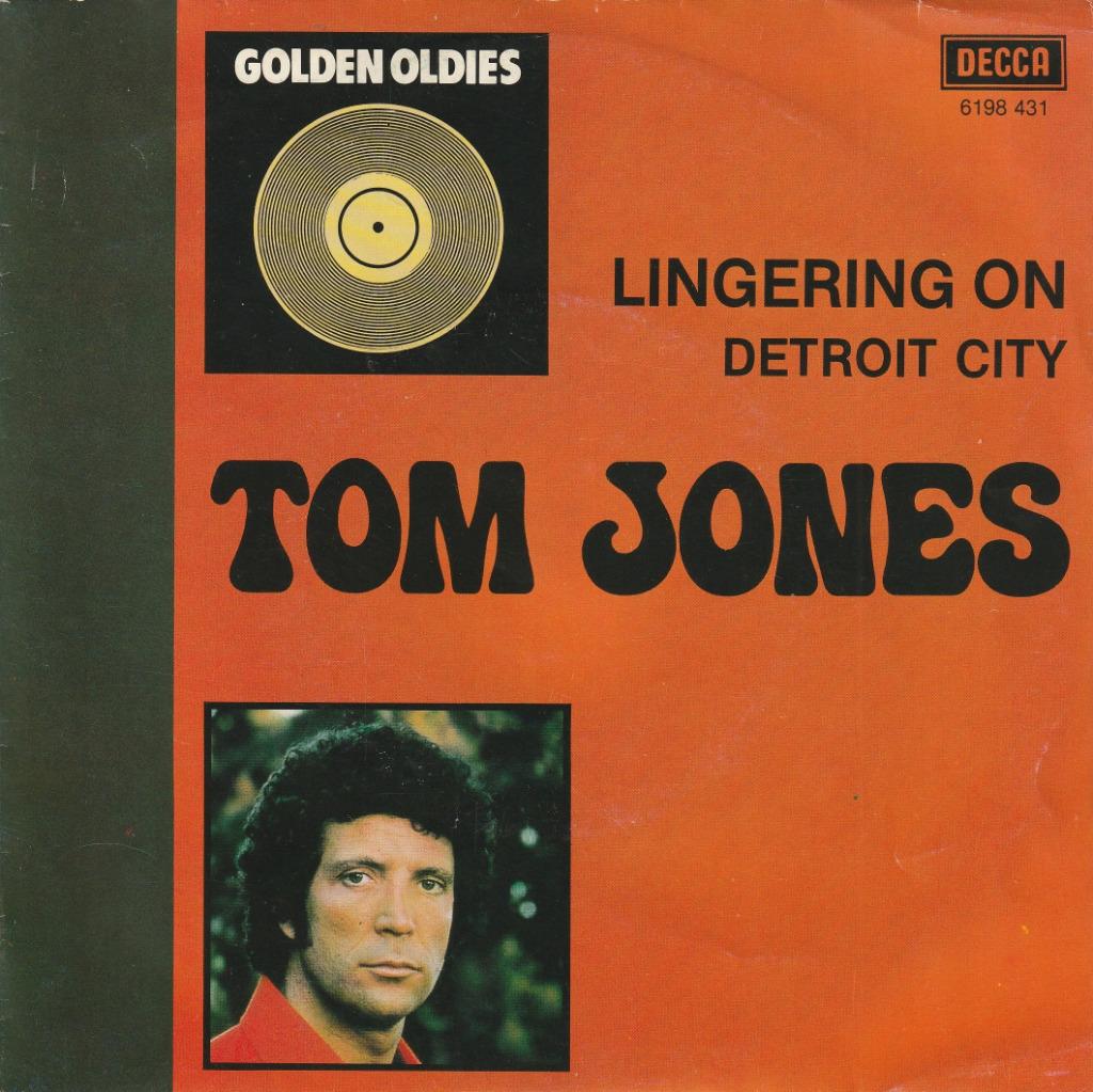 Tom Jones - Lingering on, Single, Comme neuf, Pop, 7 pouces