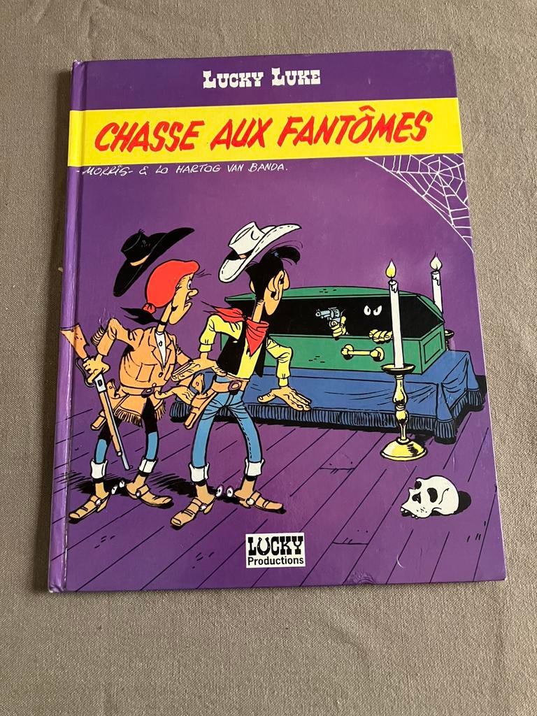 Lucky Luke T61 - Chasse aux fantômes - EO 1992., Enlèvement ou Envoi, Une BD, Comme neuf, Morris
